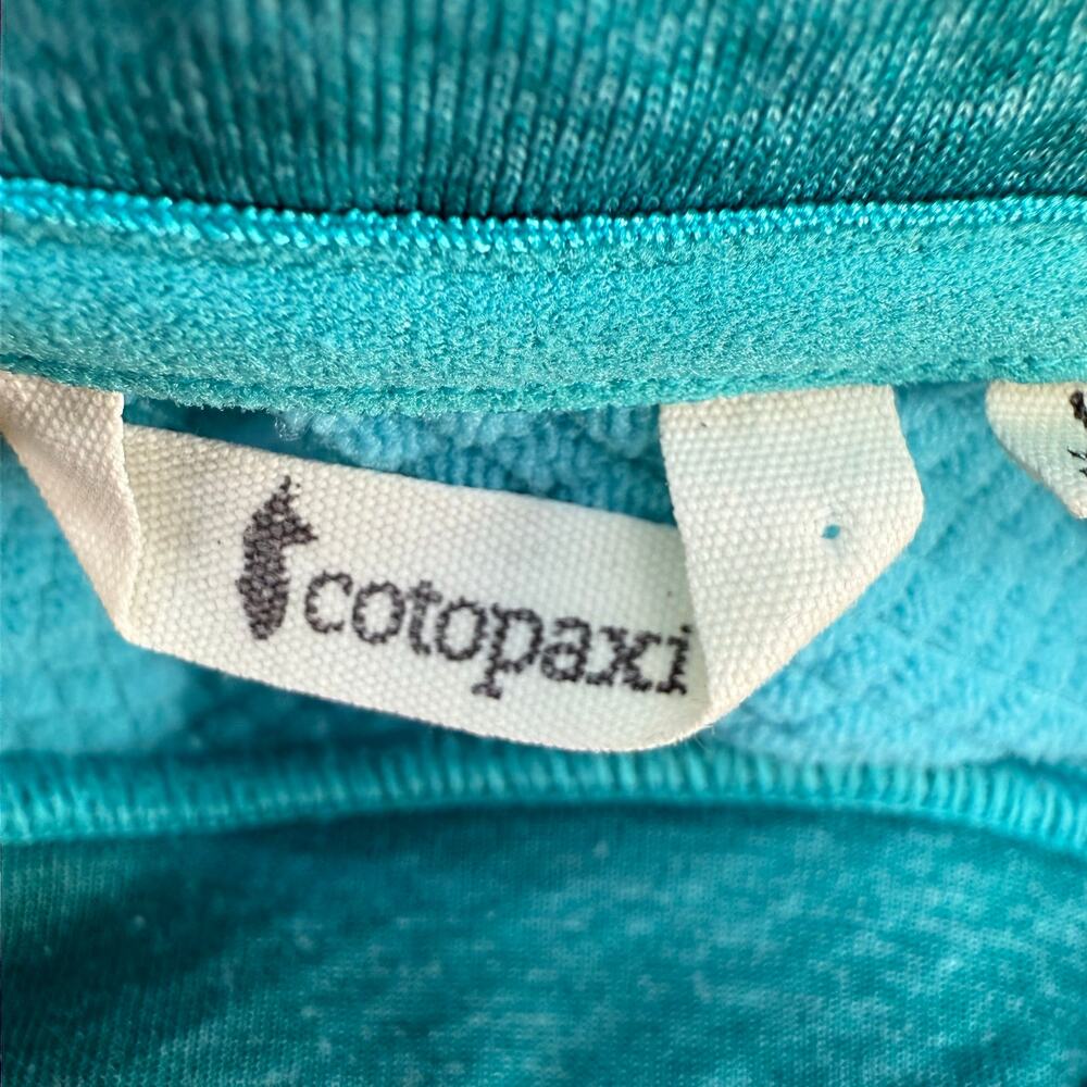 Cotopaxi Crew Neck Sweatshirt Men's L Teal Maroon Long Sleeve Athleisure EUC - Picture 7 of 10